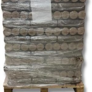 Langzeit Dichtungsholzscheite Palette mit 168 Säcken à 6 kg buches de bois compresse 100 hetre – palette 960 kg.jpg