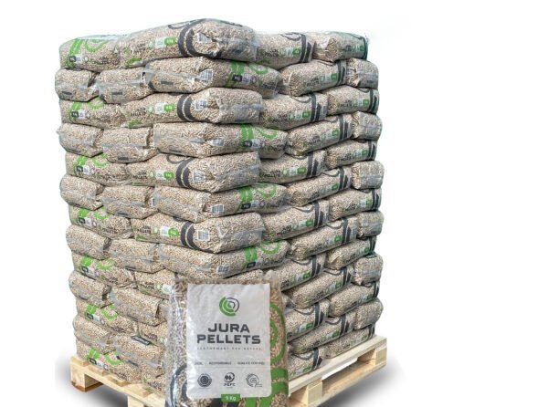 palette mit 66 säcken holzpellets jura pellets – 15 kg palette mit 66 säcken holzpellets jura pellets – 15 kg