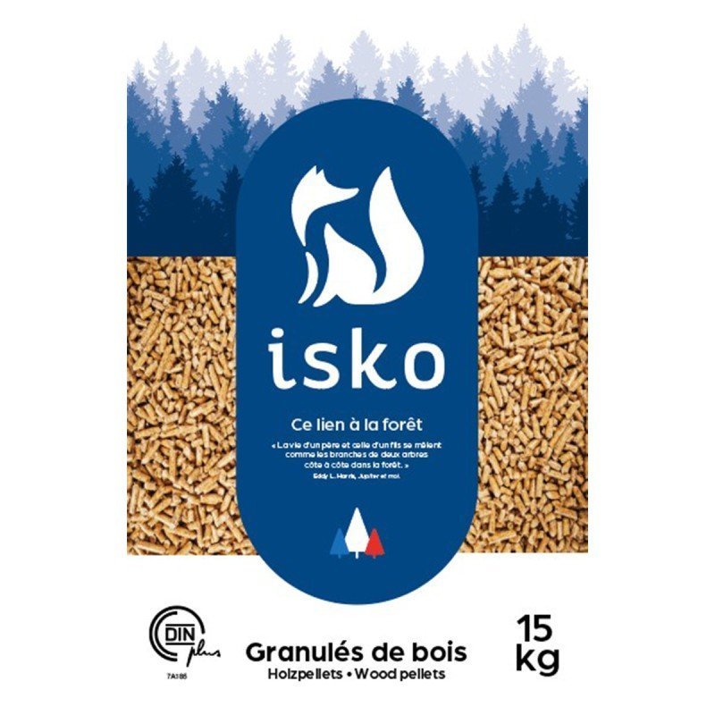 isko pellets – palette mit 70 säcken à 15 kg (1050 kg) isko pellets – palette mit 70 säcken à 15 kg (1050 kg)