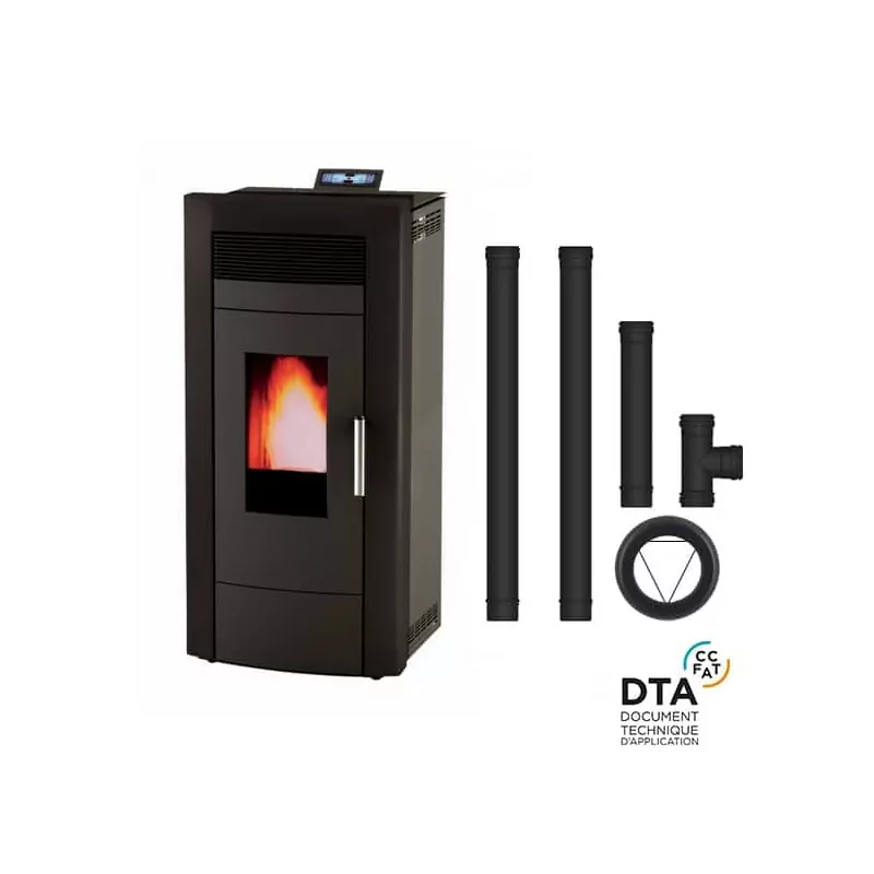pack poele a granules hydro baracuda commo kit d installation sortie arriere.webp